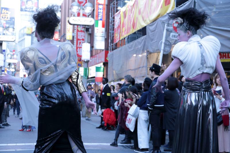 The HAPPENING Vol.6 渋谷センター街でゲリラファッションショー